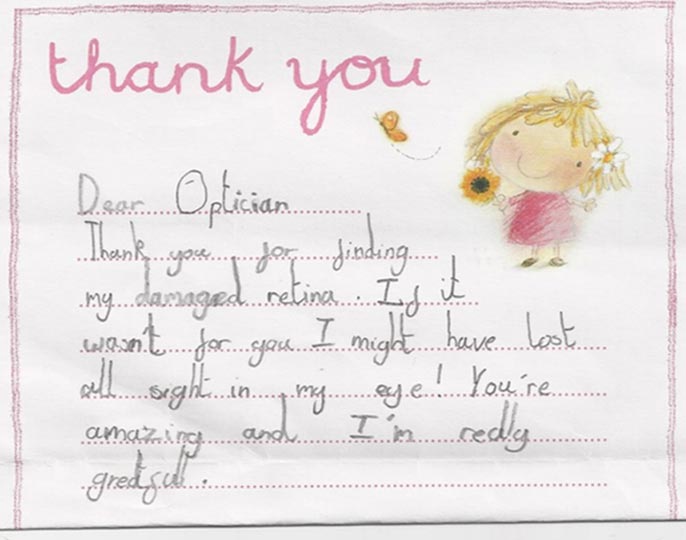 thank you message