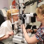 Using The New Slit Lamp